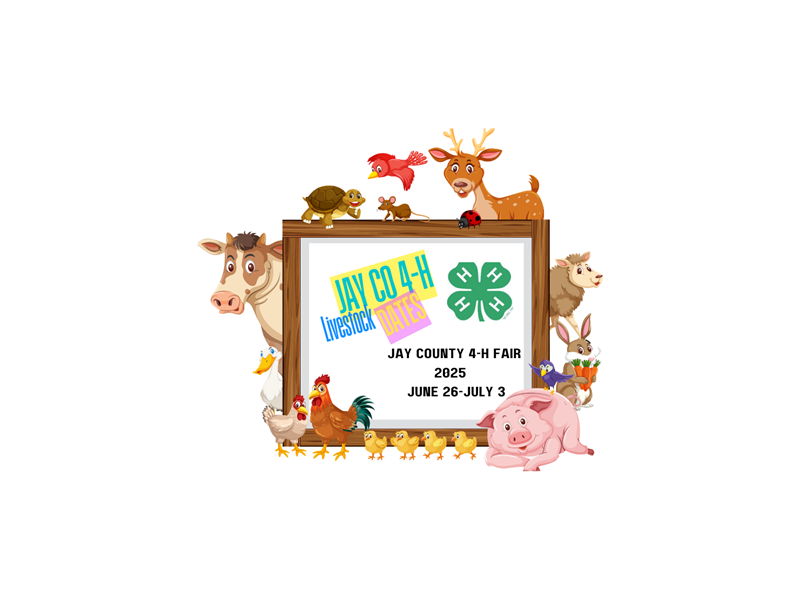 Logo for 2025 Jay County 4-H Fair