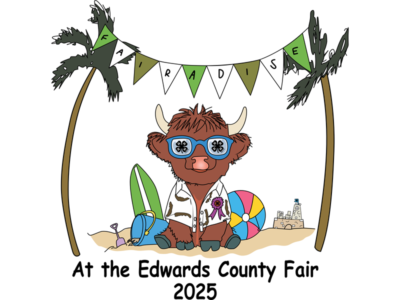 Logo for 2025 Edwards County Fair - 4-H