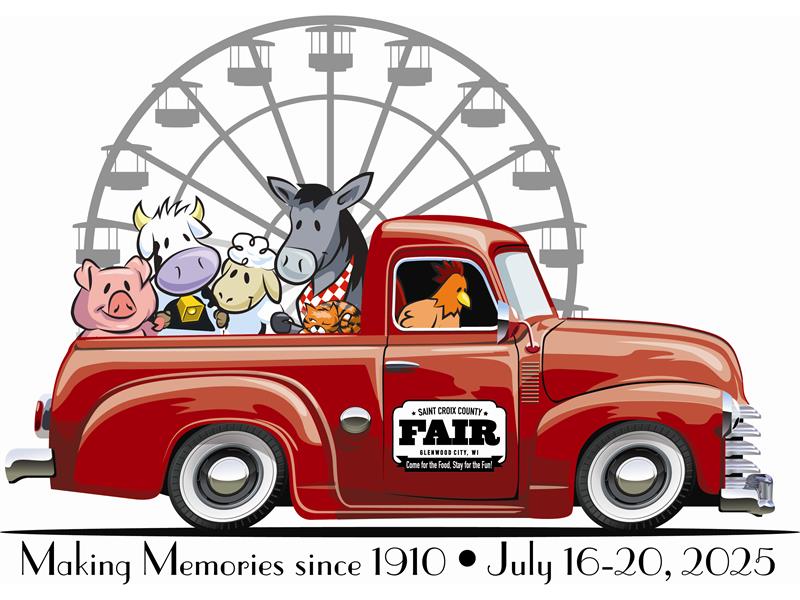 Logo for 2025 St Croix County Fair