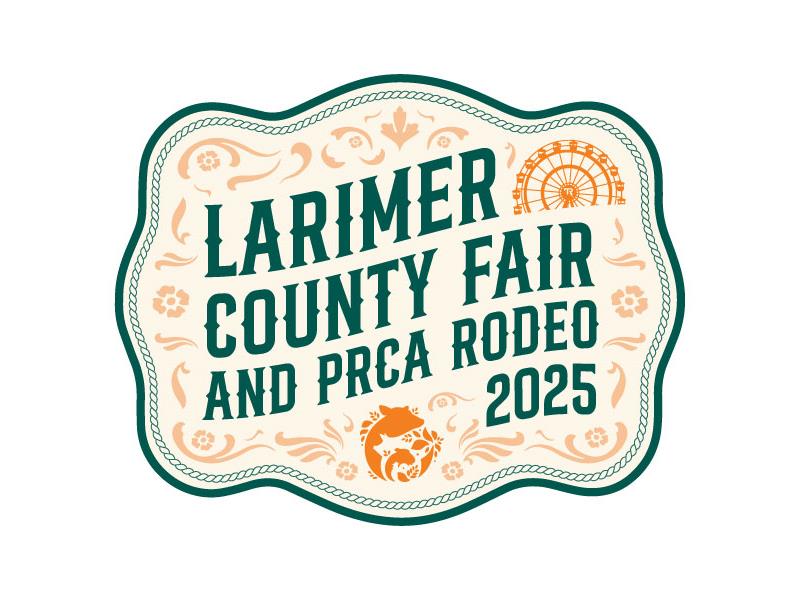 Logo for 2025 Larimer County Fair 4-H Competitions