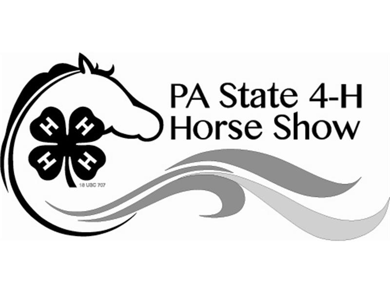 Logo for 2025 Pennsylvania State 4-H Horse Show