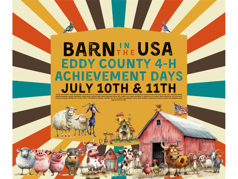 Logo for 2025 Eddy County 4-H Achievement Days