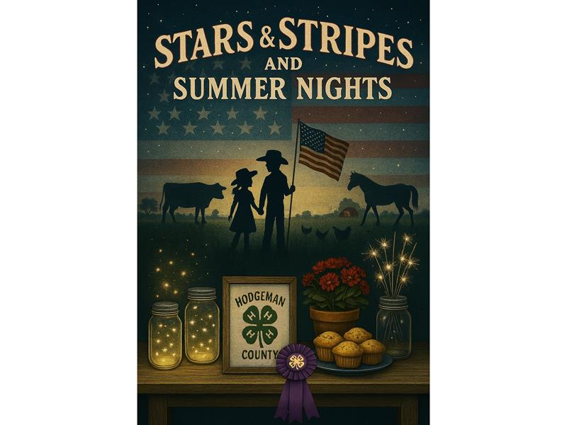 Logo for 2025 Hodgeman County Fair