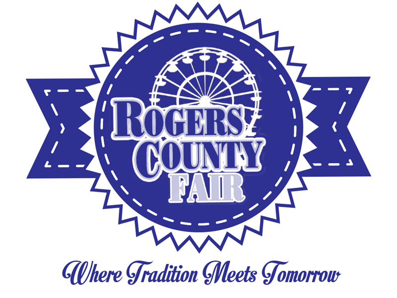 Logo for Rogers County Fair 2025