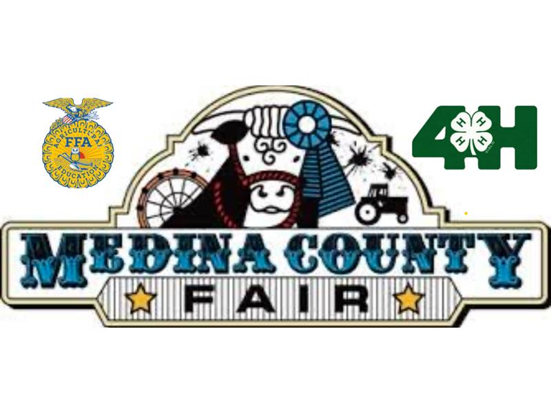 Logo for 2026 Medina County Jr. Fair (Livestock, Horses and Dog Agility)