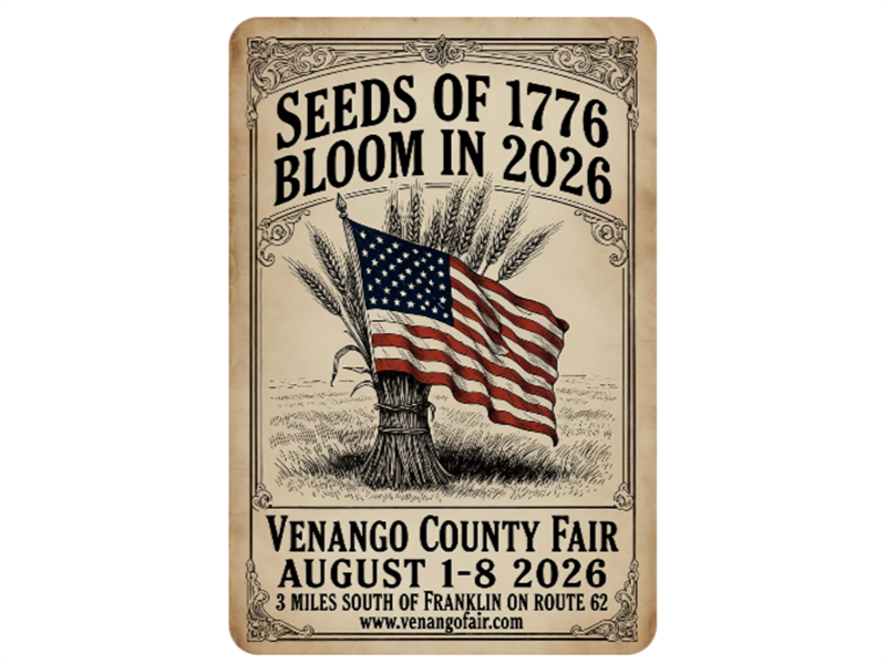 Logo for 2026 Venango County Fair